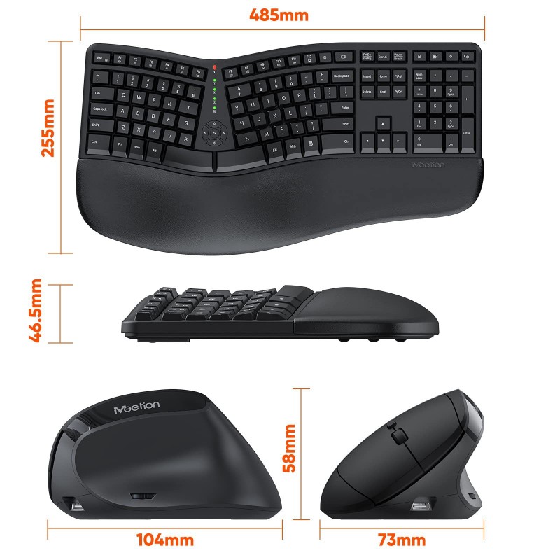 Kaip ergonomiškas klaviatūros ir pelės rinkinys gali pagerinti jūsų patogumą ir produktyvumą?